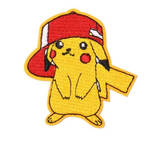 Pocket Monster 'Pikachu | Ash's Cap' Embroidered Patch