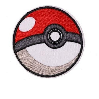 Pocket Monster 'Pokeball' Embroidered Patch