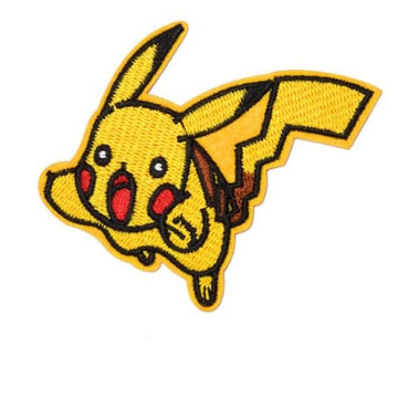 Pocket Monster 'Flying Pikachu' Embroidered Patch