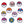 Load image into Gallery viewer, Pocket Monster &#39;Pokeballs&#39; Embroidered Patch
