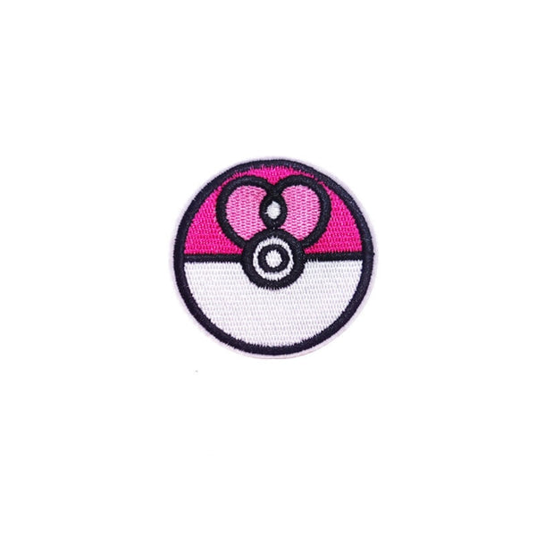 Pocket Monster 'Pokeballs' Embroidered Patch