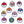 Load image into Gallery viewer, Pocket Monster &#39;Pokeballs&#39; Embroidered Patch
