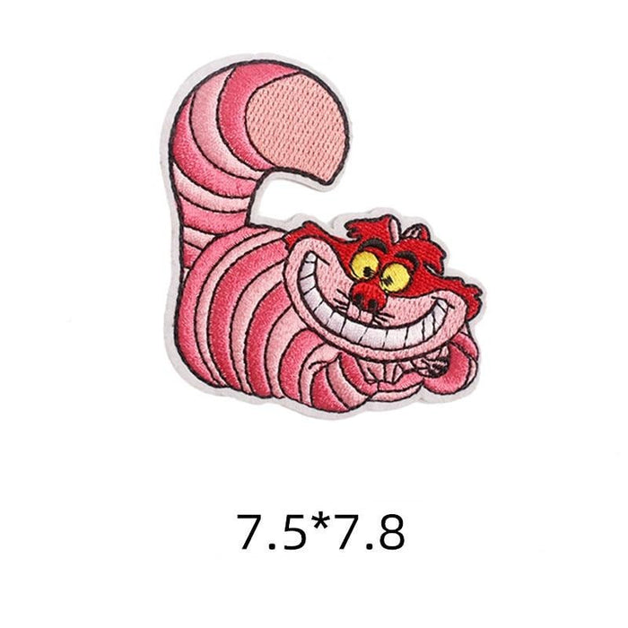 Down the Rabbit Hole 'Cheshire Cat' Embroidered Patch