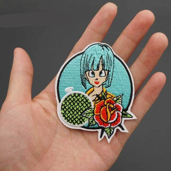 Saiyan Saga 'Bulla | Rose' Embroidered Patch