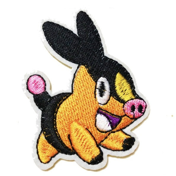 Pocket Monster 'Tepig | Fire Pig' Embroidered Patch