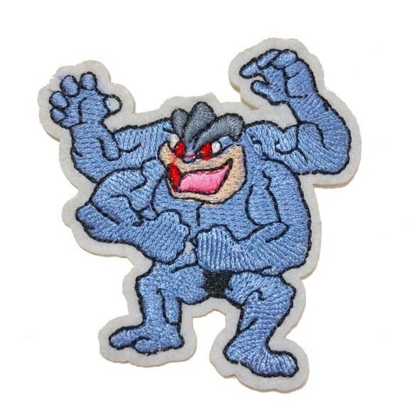 Pocket Monster 'Machamp | Four-Armed Humanoid' Embroidered Patch