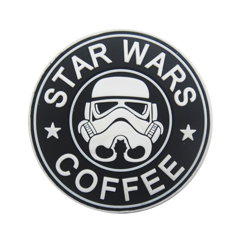 Empire and Rebellion Coffee | Stormtrooper | 4.0' PVC Rubber Patch