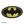 Load image into Gallery viewer, Dark Knight &#39;Logo | Small&#39; Embroidered Patch
