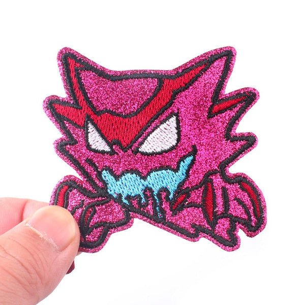 Pocket Monster 'Haunter | Glittered' Embroidered Patch