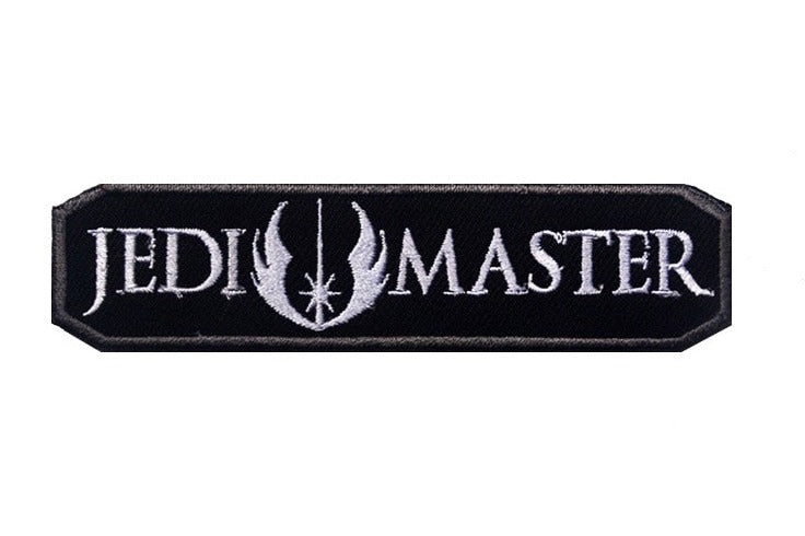 Empire and Rebellion 'Jedi Master | 4.0 ' Embroidered Velcro Patch