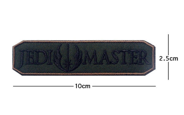 Empire and Rebellion 'Jedi Master | 1.0' Embroidered Velcro Patch