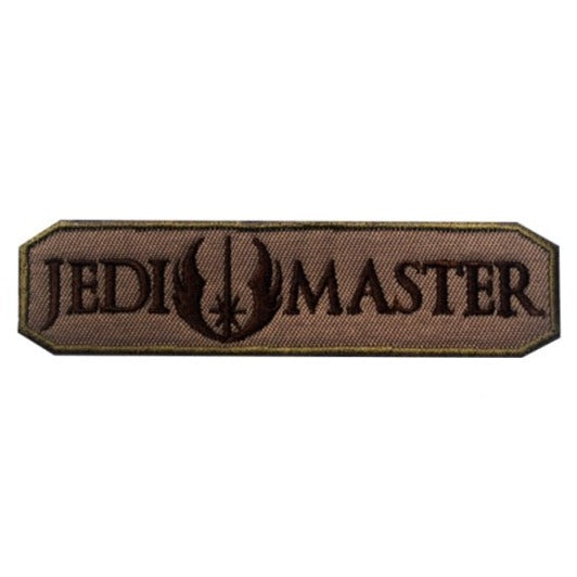 Empire and Rebellion 'Jedi Master| 6.0' Embroidered Velcro Patch