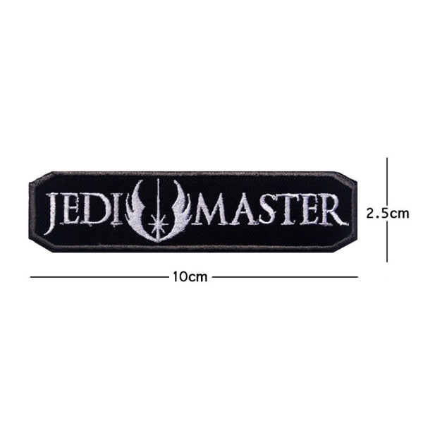 Empire and Rebellion 'Jedi Master | 7.0'Embroidered Velcro Patch