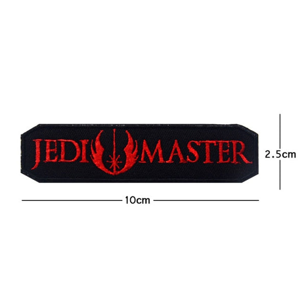 Empire and Rebellion 'Jedi Master | 3.0' Embroidered Velcro Patch