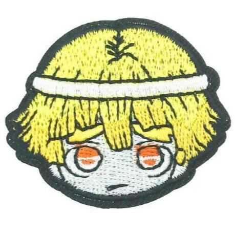 Kimetsu no Yaiba 'Zenitsu Agatsuma | Head 2.0' Embroidered Patch