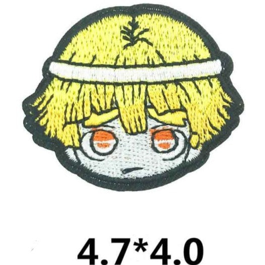 Kimetsu no Yaiba 'Zenitsu Agatsuma | Head 2.0' Embroidered Patch
