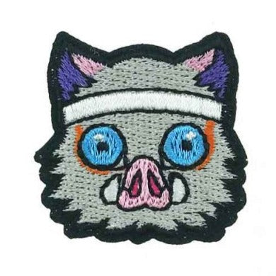 Kimetsu no Yaiba 'Inosuke | Boar Mask' Embroidered Patch