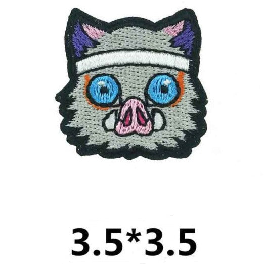 Kimetsu no Yaiba 'Inosuke | Boar Mask' Embroidered Patch