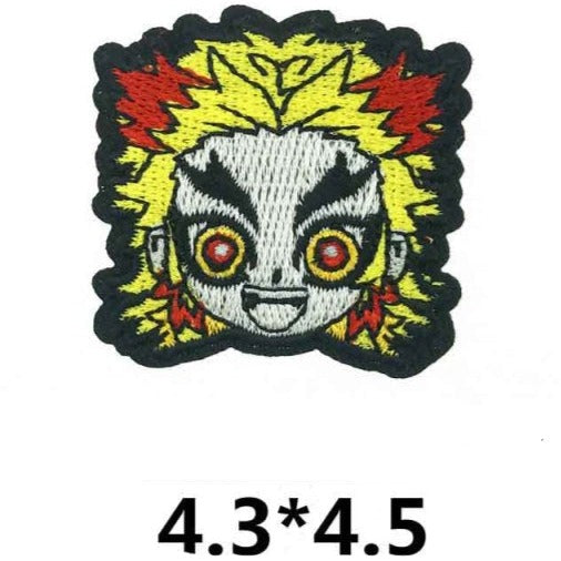 Kimetsu no Yaiba 'Kyojuro Rengoku | Head | 1.0' Embroidered Patch
