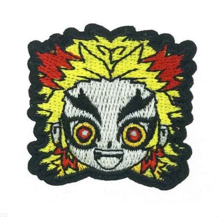 Kimetsu no Yaiba 'Kyojuro Rengoku | Head | 1.0' Embroidered Patch