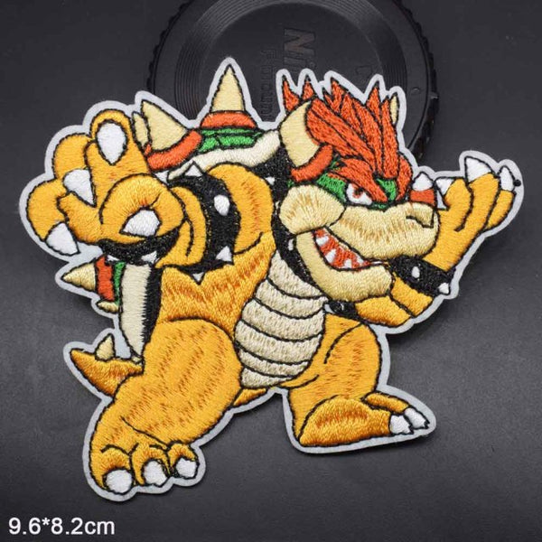 Mushroom Kingdom Bros. 'Bowser 1.0' Embroidered Patch