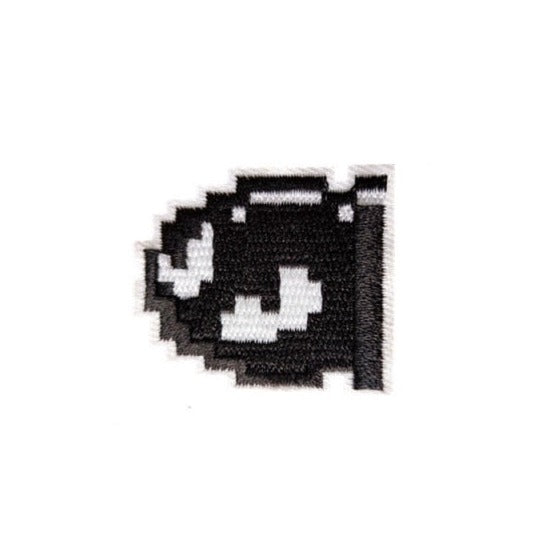 Mushroom Kingdom 'Bullet Bill' Embroidered Patch