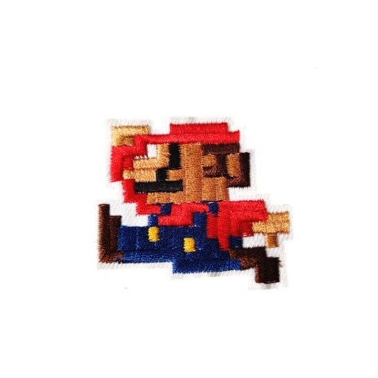 Mushroom Kingdom Bros. 'Mario | Jumping' Embroidered Patch