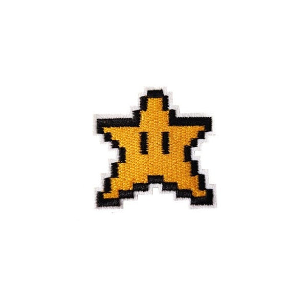 Mushroom Kingdom Bros. 'Star Power Up' Embroidered Patch