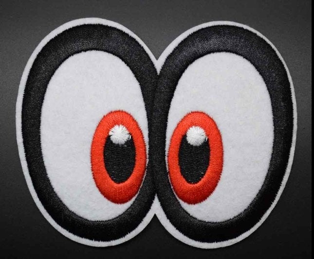 Mushroom Kingdom Bros. 'Cappy Eyes' Embroidered Patch
