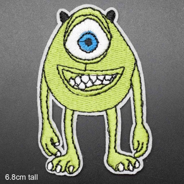 Scream Team. 'Mike Wazowski | One Eye' Embroidered Patch