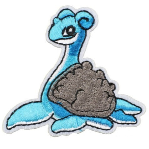 Pocket Monster 'Lapras' Embroidered Patch