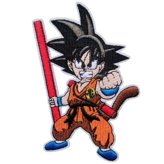 Saiyan Saga 'Young Goku | Power Pole' Embroidered Patch