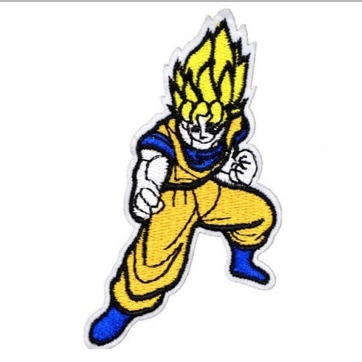 Saiyan Saga 'Goku | Fighting 1.0' Embroidered Patch