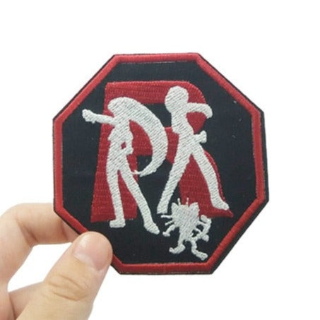 Pocket Monster 'Team Rocket | Shadow' Embroidered Patch