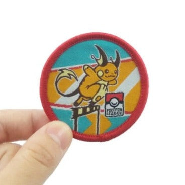 Pocket Monster 'Raichu | League' Embroidered Patch