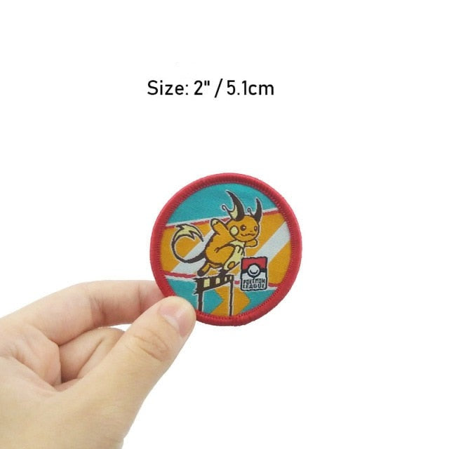Pocket Monster 'Raichu | League' Embroidered Patch