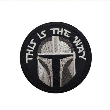 Empire and Rebellion Empire and Rebellion Bounty Hunter 'This Is The Way | 1.0' Embroidered Velcro Patch