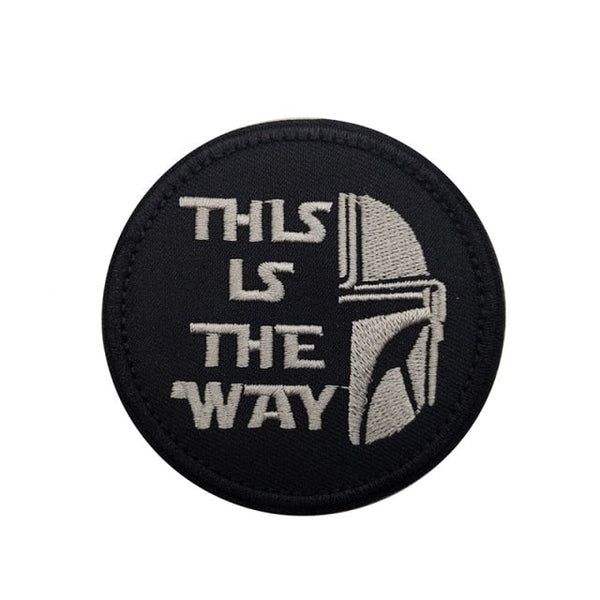 Empire and Rebellion Empire and Rebellion Bounty Hunter 'This Is The Way | 2.0' Embroidered Velcro Patch