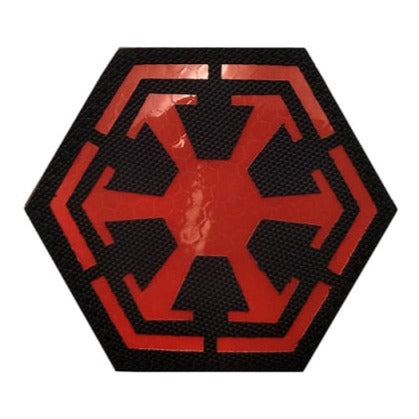 Empire and Rebellion 'Sith Empire Symbol | 1.0' PVC Rubber Velcro Patch