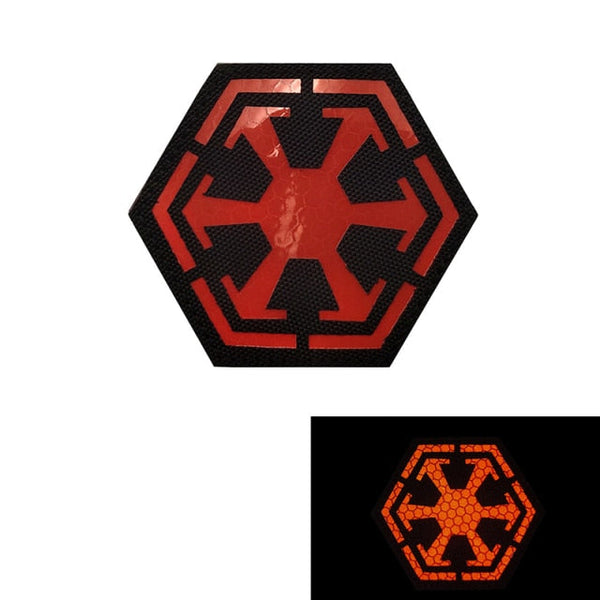 Empire and Rebellion 'Sith Empire Symbol | 1.0' PVC Rubber Velcro Patch