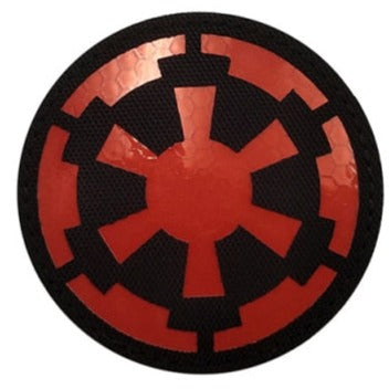 Empire and Rebellion 'Galactic Empire Symbol | 3.0' PVC Rubber Velcro Patch