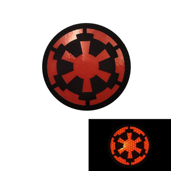 Empire and Rebellion 'Galactic Empire Symbol | 3.0' PVC Rubber Velcro Patch