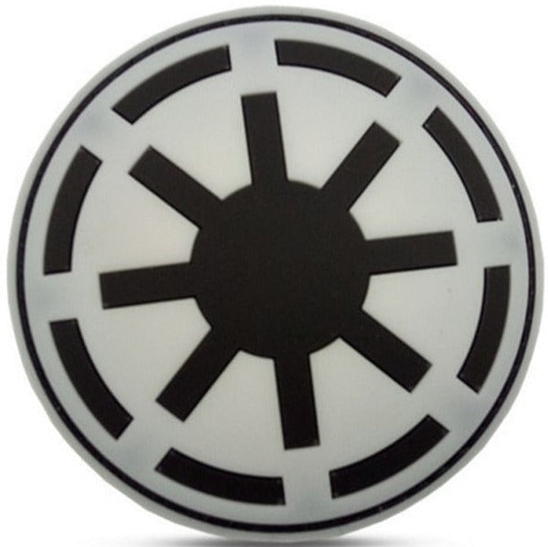 Empire and Rebellion 'Galactic Republic Symbol | 3.0' PVC Rubber Velcro Patch