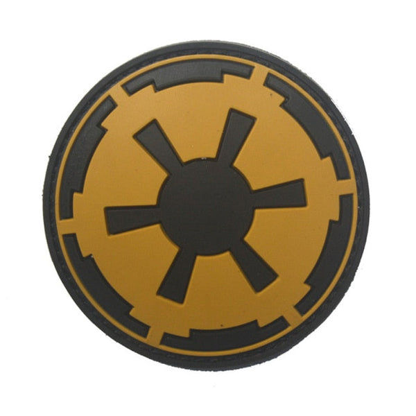 Empire and Rebellion 'Galactic Empire Symbol | 1.0' PVC Rubber Velcro Patch