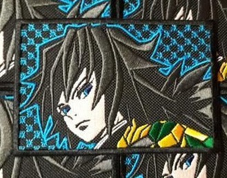 Kimetsu no Yaiba 'Giyu Tomioka | Portrait' Embroidered Patch