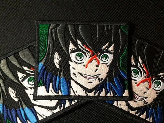 Kimetsu no Yaiba 'Inosuke Hashibira | Portrait' Embroidered Patch