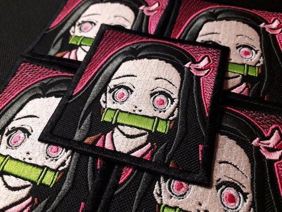 Kimetsu no Yaiba 'Nezuko Kamado | Face | 1.0 ' Embroidered Patch