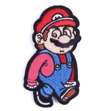 Mushroom Kingdom 'Walking | Colored' Embroidered Velcro Patch