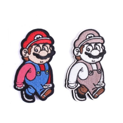 Mushroom Kingdom 'Walking | Set' Embroidered Velcro Patch