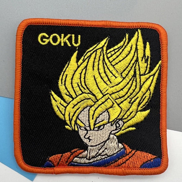 Saiyan Saga 'Goku | Serious' Embroidered Patch